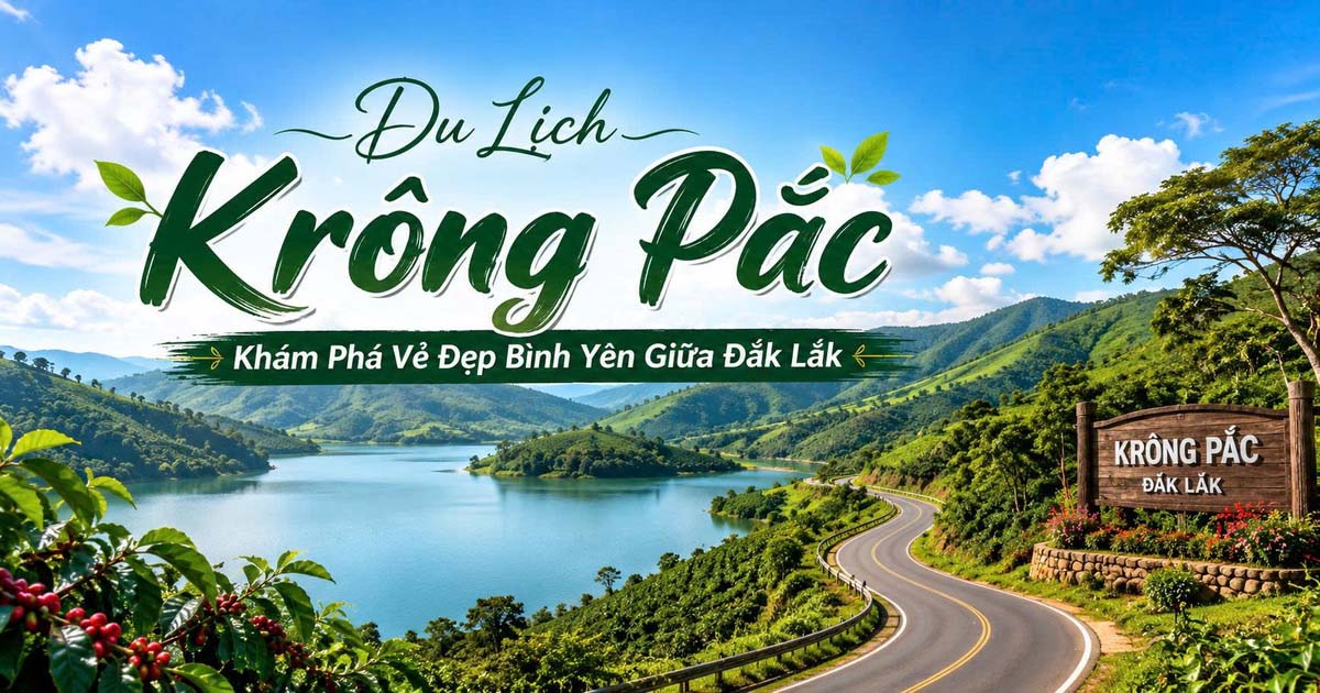 Du Lịch Krông Pắc – Khám Phá Vẻ Đẹp Bình Yên Giữa Đắk Lắk