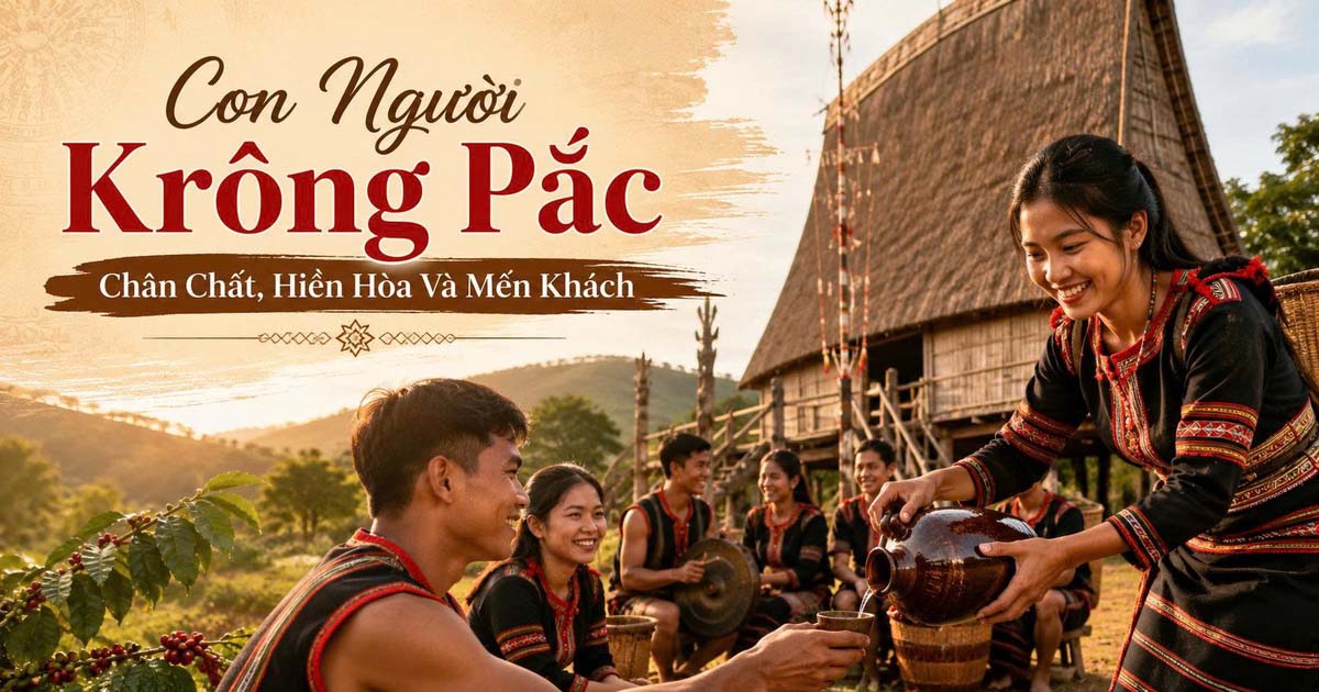 Con Người Krông Pắc – Chân Chất, Hiền Hòa Và Mến Khách